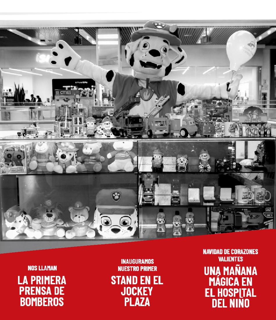 Portada de la revista anual 2023 de la Asociación Peruana de Bomberos
